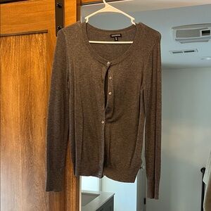 George Women's Charcoal Cardigan Sweater